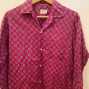 Vintage men's casual shirt